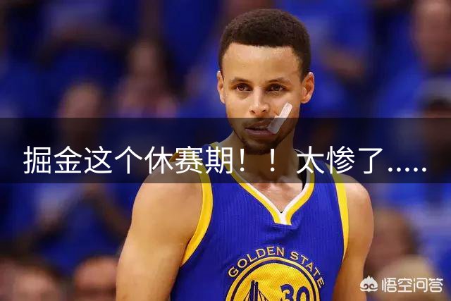 掘金这个休赛期！！太惨了.....